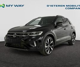 VOLKSWAGEN T-ROC T-ROC R-LINE ULTIMATE BLACK 1.0 TSI 85 KW (116 PK) 6 VERSNELLINGEN