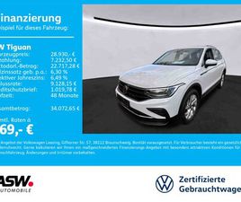 VOLKSWAGEN TIGUAN TIGUAN LIFE 4M 2.0TDI DSG LED NAVI PDC SHZ AHK