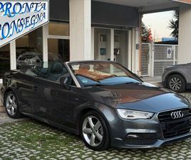 AUDI A3 1.4 CABRIOLET ULTRA S LINE TAGLIANDI UFFICIALI, PARI AL NUOVO
