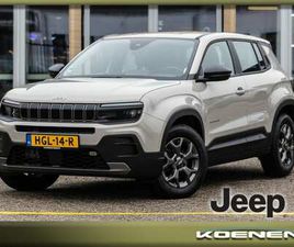 JEEP AVENGER - 1.2 E-HYBRID AUTOMAAT LONGITUDE ALL SEASON BANDEN