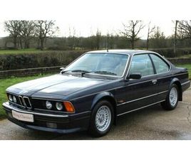 1989 BMW E24 635 CSI HIGHLINE 4 SPEED SWITCHABLE AUTOMATIC A VENDRE