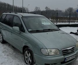 HYUNDAI TRAJET NA SPRZEDAZ HYUNDAI TRAJET 1.9 D/ZAMIANA /7-OSOBOWY/KLIMA/HAK/GWARANCJ WARSZAWA REMBERTÓW • OLX.PL