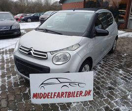 CITROEN C1 AIRSCAPE BRUGT CITROËN C1 1,0 VTI FEEL AIRSCAPE START/STOP 68HK 5D TIL SALG