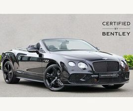BENTLEY CONTINENTAL GTC SPEED 6.0 W12 GTC SPEED AUTO 4WD EURO 6 2DR