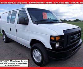FORD CARGO 2014 FORD E350 XL CARGO VAN - 5.4L - 101,483 MILES