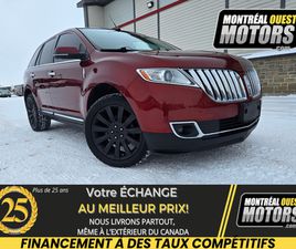 LINCOLN MKX 2014 LINCOLN MKX AWD / LEATHER / NAVI / BACK-UP CAMERA ATTELAGE