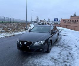 SEAT EXEO ST SEAT EXEO 2.0 TDI BOGATA WERSJA, KLIMA,DUZA NAVI GRZANE FOTELE BIALE BLOTA • OLX.PL