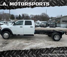 RAM TRUCKS RAM 5500 2022 RAM 5500 CREW CAB CHASSIS 6.7 I6 CUMMINS DIESEL 4X4 152K MILES