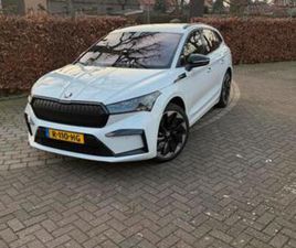 SKODA ENYAQ 2022 WIT, SPORTLINE 1STE EIG. ELEK TREKHAAK — SKODA — MARKTPLAATS