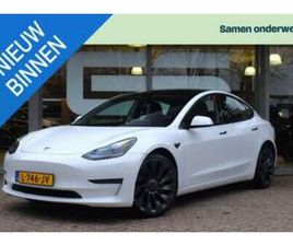 TESLA MODEL 3 PERFORMANCE AWD 75 KWH |AUTOPILOT|PARELMOER|AC — TESLA — MARKTPLAATS