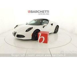 ALFA ROMEO 4C SPIDER ITALIA ALFA ROMEO 4C 1750 TBI SPIDER