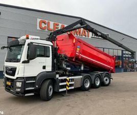 MAN TGS 36.400 8X4 EURO 6 HMF 22 TONMETER Z-KRAAN (BJ 2016) — VRACHTWAGENS — MARKTPLAATS