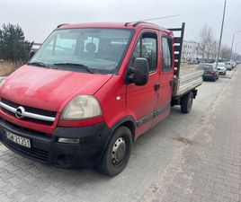 OPEL MOVANO OPEL MOVANO 2.5 DCI DOKA KOSTRZYN NAD ODRĄ • OLX.PL
