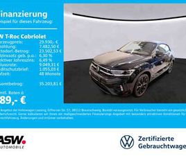 VOLKSWAGEN T-ROC R-LINE 1.5 TSI DSG LEDER STANDHZ