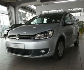 VOLKSWAGEN TOURAN LIFE 2,0L TDI 140PS DSG XENON 1. HAND