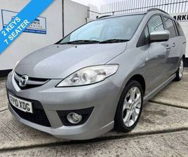 2010 MAZDA MAZDA5 2.0 FURANO 5DR [2010] MPV PETROL MANUAL