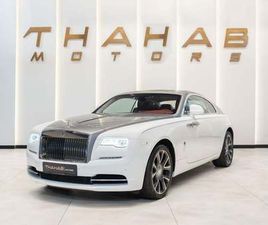 ROLLS-ROYCE WRAITH - TWIN-TURBO V12 | SIGNATURE COACH-STYLE DOORS | 4 SEATERS | LOW MILEAGE | GCC | PERFECT CONDITION