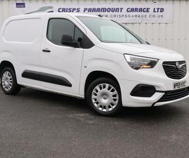 2019 VAUXHALL COMBO 1.6 TURBO D 2300 SPORTIVE PANEL VAN 4DR DIESEL MANUAL L1 H1