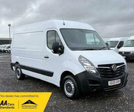 2020 VAUXHALL MOVANO 2.3 TURBO D 150PS H2 VAN PANEL VAN DIESEL MANUAL