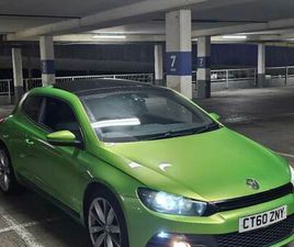 FULLY LOADED VW VOLKSWAGEN SCIROCCO GT TDI DSG IN VIPER GREEN ( SEMI - AUTOMATIC )