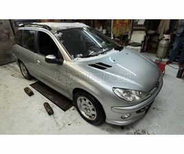PEUGEOT 206 SW 1.6 HDI TRENDY PLUS PORLASZTÓ HIBÁS! 8 FELNI! 2 KULCS! 9 HÓNAP VIZSGA