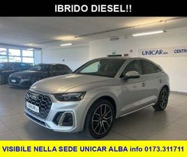 AUDI SQ5 SPORTBACK 3.0 TDI MHEV 48V SPORT ATTITUDE QUATTRO TIPTRONIC DEL 2023 USATA A ALBA