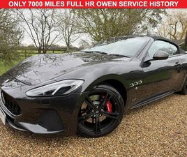 2019 MASERATI GRANCABRIO 4.7 SPORT