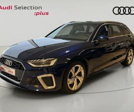 AUDI A4 AVANT 35 TDI AUDI A4 AVANT S LINE 35 TDI 120 KW (163 CV) S TRONIC CON REF: 87114470