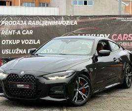 BMW 4 COUPE 420D F1 M SPORT LED,KOŽA,KAMERA,18” U SUSTAVU PDV A!!, 2022 GOD.