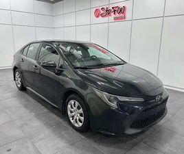 TOYOTA COROLLA 2021 TOYOTA COROLLA LE - BLUETOOTH - SIEGES CHAUFFANTS