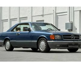 MERCEDES BENZ 420 SEC W126 S-KLASSE COUPÉ SELTENE FARBKOMBINATION