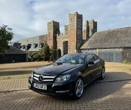 2012 MERCEDES-BENZ C CLASS C180 [1.6] BLUEEFFICIENCY AMG SPORT 2DR COUPE PETROL MANUAL