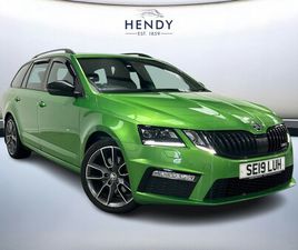 SKODA OCTAVIA ESTATE 2.0 TDI CR VRS 5DR DSG [7 SPEED] [BLACK PACK]