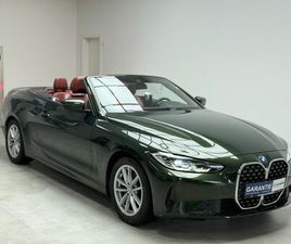 BMW SERIE 4 CABRIO 420 BMW 420I CABRIO /NACKENWÄRMER /LKHZ /LEDER /1. HAND