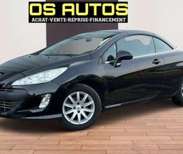 PEUGEOT 308 CC CABRIOLET -1.6 HDI 112CH (6 CV) TURBO - BVM6 - 4 PLACES - NOIR - FAP SPORT - 2010
