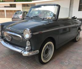 AUTOBIANCHI BIANCHINA CABRIOLET * PELLE *