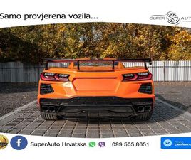 CORVETTE C8 STINGRAY CORVETTE CHEVROLET CORVETTE STINGRAY C8 6.2 AUT. 496 KS, 360+GR SJED+HEAD