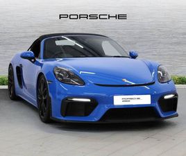 2023 PORSCHE BOXSTER 718 4.0 SPYDER PDK