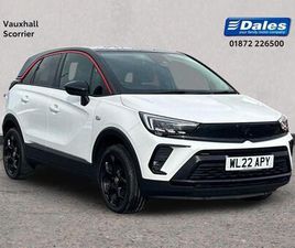 2022 VAUXHALL CROSSLAND CROSSLAND 1.2 TURBO [130] GS LINE 5DR AUTO HATCHBACK HATCHBACK PETROL AUT...