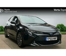 TOYOTA COROLLA TOYOTA COROLLA DESIGN HATCHBACK'S 1.8 VVT-H DESIGN CVT EURO 6 (START/STOP) 5DR