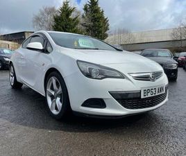 2014 VAUXHALL ASTRA GTC 1.7 CDTI 16V ECOFLEX 130 SPORT 3DR [114 G/KM] [SS] HATCHBACK DIESEL MANUAL