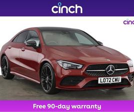 1.3 CLA180 AMG LINE NIGHT EDITION (PREMIUM PLUS) COUPE 7G-DCT EURO 6 (START/STOP) 4DR