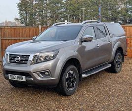 NISSAN NAVARA DOUBLE CAB 2021 NISSAN NAVARA 2.3 DCI TEKNA PICKUP DOUBLE CAB 4DR DIESEL MANUAL 4WD EURO 6 (START/STOP) (190 PS) PI...