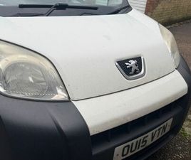 PEUGEOT BIPPER PEUGEOT, BIPPER, PANEL VAN, 2015, MANUAL, 1248 (CC)