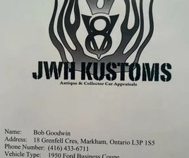 FORD CUSTOM 1950 FORD CUSTOM COUPE