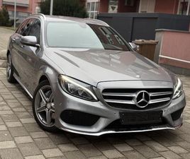 MERCEDES C 300 H AMG / CRNO NEBO / LED / NAVI / PDC / AMG FELGE, 2016 GOD.