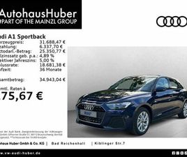 AUDI A1 SPORTBACK ADV 30 TFSI S TRONIC LED MMI SHZ
