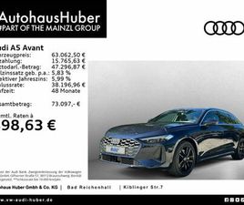 AUDI A5 AVANT TDI S LINE S TRONIC MATRIX AHK 360°