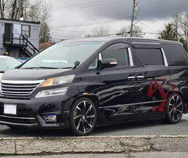 TOYOTA VELLFIRE 3.5L BLACK-ON-BLACK