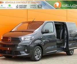 CITROEN JUMPY CITROEN JUMPY III CABINE APPROFONDIE XL BLUEHDI 2.2 HDI 180 - BV EAT8 PACK LUXE 5 PLACES